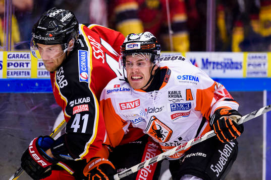 Luleås Ilari Melart och Karlskronas Kristoffer Söder