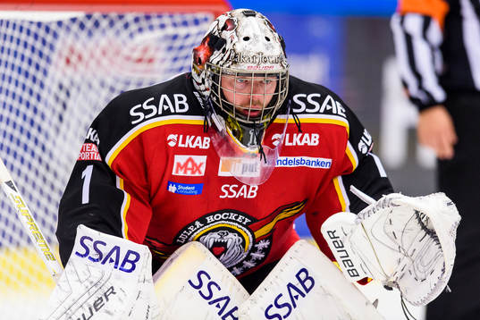 Luleås målvakt Daniel Larsson
