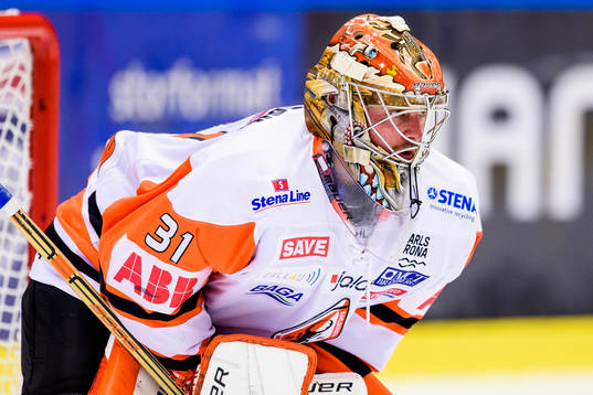 Karlskronas målvakt Patrick Galbraith