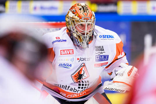 Karlskronas målvakt Patrick Galbraith