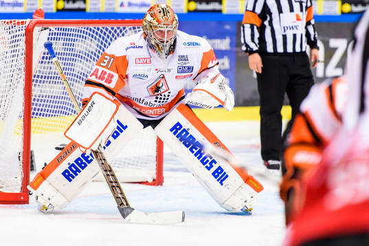 Karlskronas målvakt Patrick Galbraith