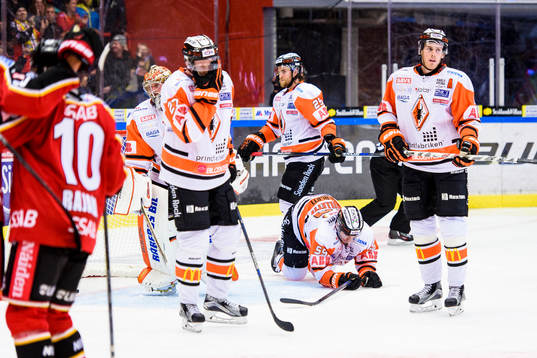 Karlskrona spelarna deppar