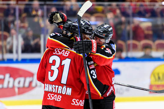 Luleås Jonathan Granström jublar