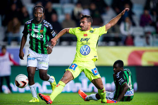 GAIS Reuben Ayarna och Jönköpings André Calisir