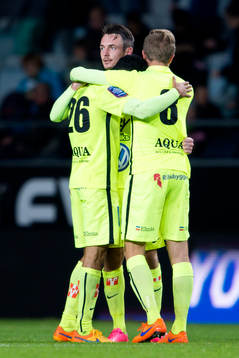 under fotbollsmatchen i Superettan mellan GAIS och
