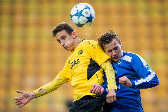 Elfsborgs Arian Kabashi och Stjarnans Kristofer Konradsson