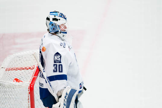 Leksands målvakt Henrik Haukeland