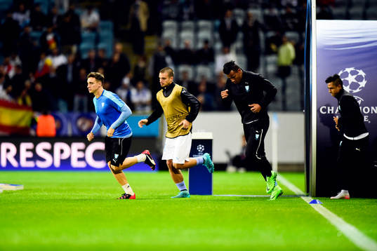 Malmö FFs Vladimir Rodic, Luis Felipe Carvalho da Silva