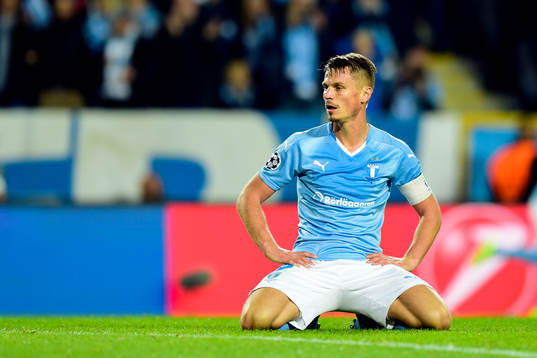 Malmö FFs Markus Rosenberg deppar
