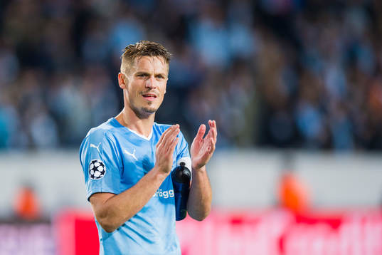 Malmö FFs Markus Rosenberg tackar publiken