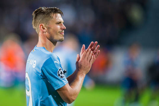 Malmö FFs Markus Rosenberg tackar publiken