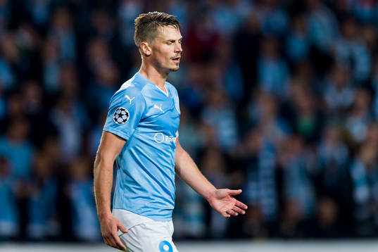 Malmö FFs Markus Rosenberg deppar