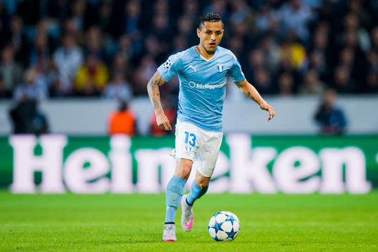 Malmö FFs Victor Yoshimar Yotun Flores
