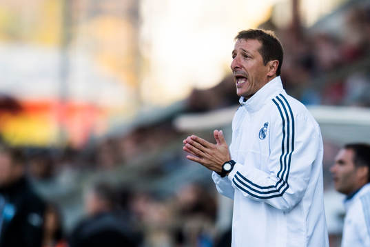 Real Madrids tränare Luis Miguel Ramis