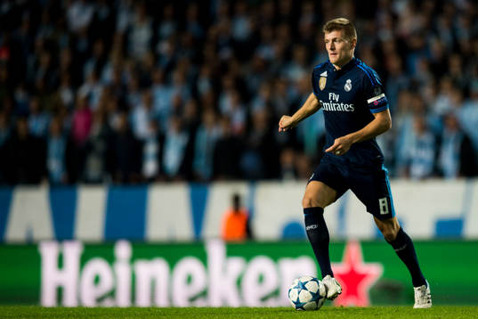Real Madrids Toni Kroos