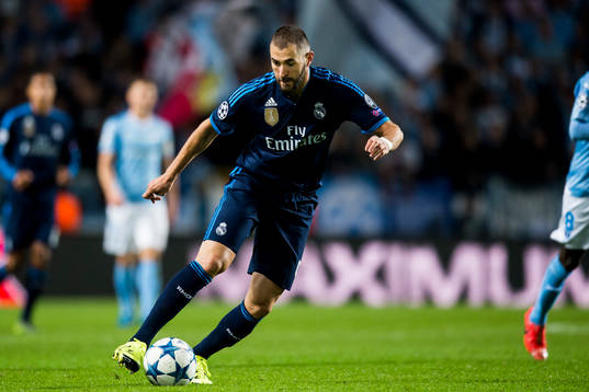 Real Madrids Karim Benzema