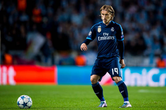 Real Madrids Luka Modric