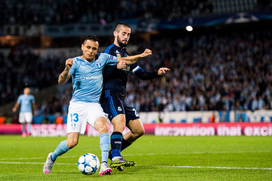 Malmö FFs Victor Yoshimar Yotun Flores