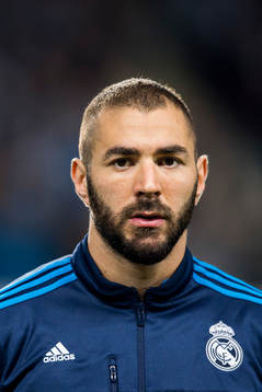 Real Madrids Karim Benzema