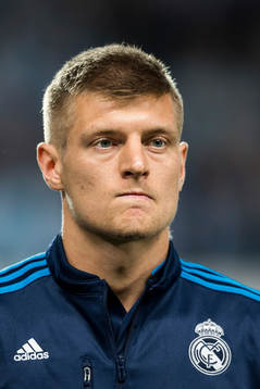 Real Madrids Toni Kroos
