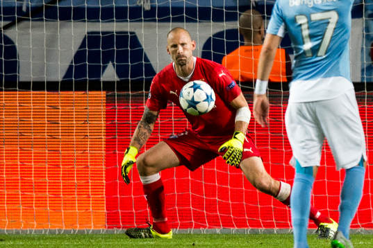 Malmö FFs målvakt Johan Wiland