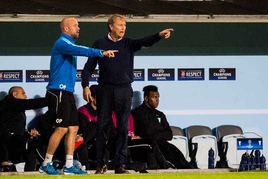 Malmö FFs assisterande tränare Olof Persson och tränare