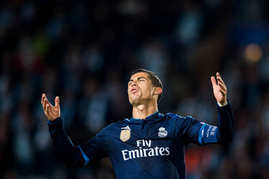 Real Madrids Cristiano Ronaldo deppar