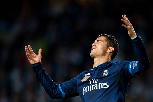 Real Madrids Cristiano Ronaldo deppar