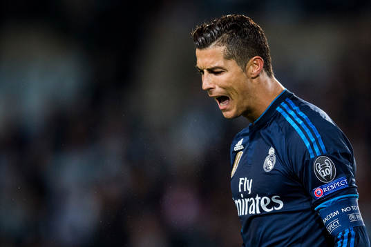 Real Madrids Cristiano Ronaldo deppar