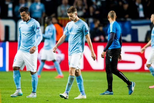Malmö FFs Luis Felipe Carvalho da Silva och Kari Arnarson