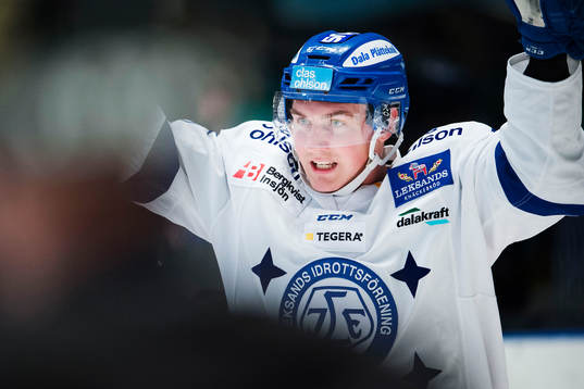 Leksands Martin Grönberg jublar