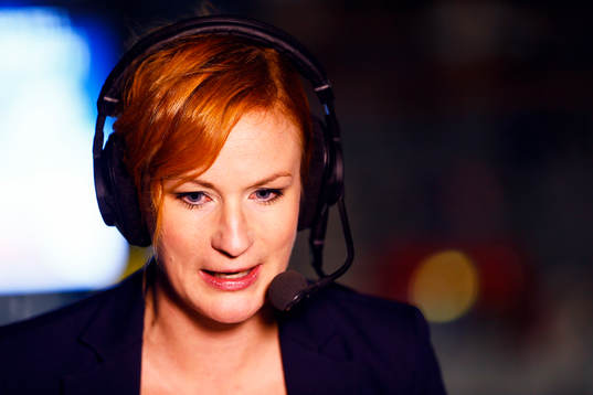Cmores Lena Sundqvist Sveriges första kvinnliga SHL