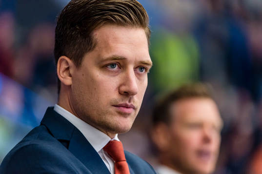 Växjös tränare Sam Hallam