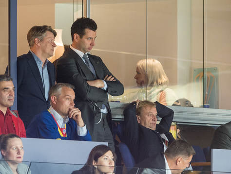SKAs Roman Rotenberg och Jokerits Hjallis Harkimo