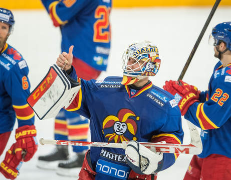 Jokerits målvakt Henrik Karlsson
