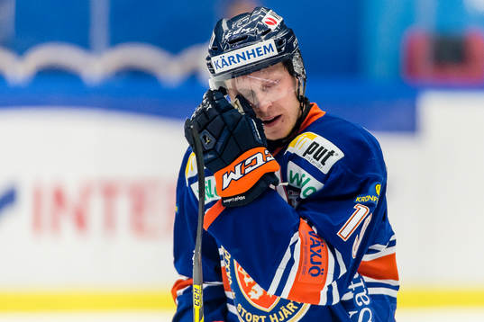 Växjös Tuomas Kiiskinen deppar