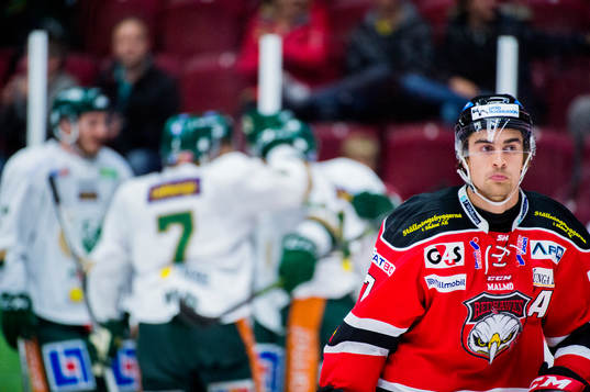 Malmö Redhawks Nils Andersson deppar