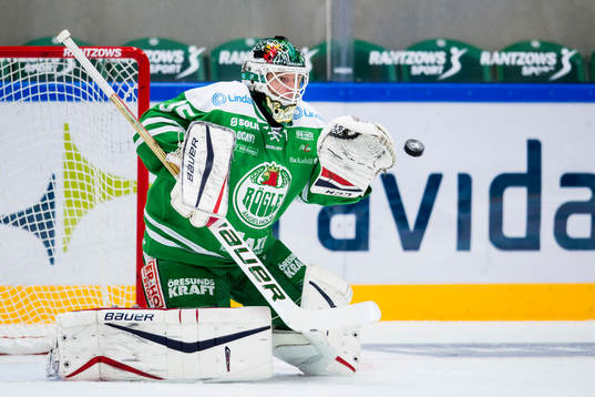 Rögles målvakt Oscar Dansk