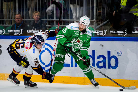 Djurgårdens David Rundqvist mot Rögles Christopher