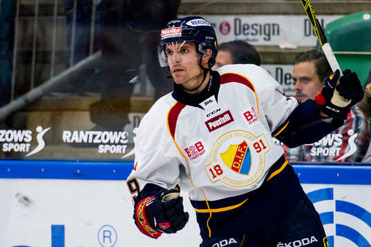 Djurgårdens Matt Anderson jublar