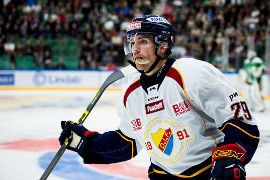 Djurgårdens Matt Anderson jublar