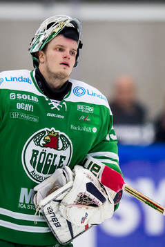 Rögles målvakt Oscar Dansk