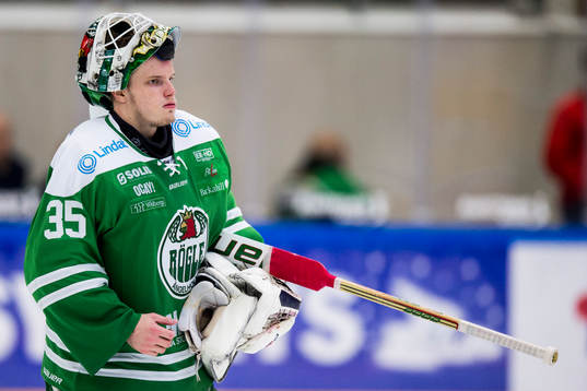 Rögles målvakt Oscar Dansk