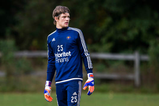 Djurgårdens målvakt Oscar Jonsson