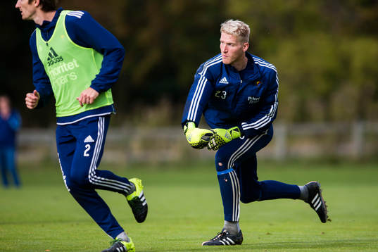 Djurgårdens målvakt Hampus Nilsson