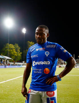 Åtvidabergs John Owoeri deppar