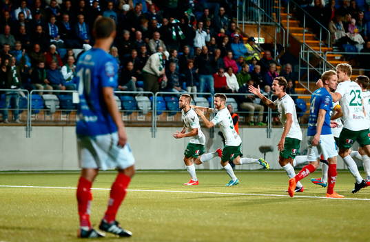 Hammarbys Mats Solheim jublar