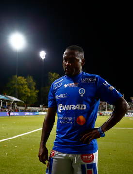 Åtvidabergs John Owoeri deppar