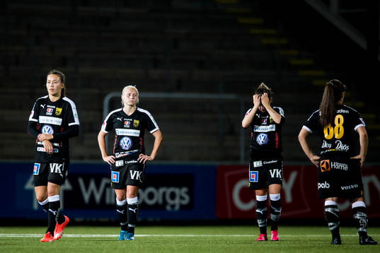Umeås Elin Landström, Emmi Alanen och Elin Landström