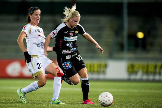 Rosengårds Sofie Pedersen och Umeås Amanda Berglund
